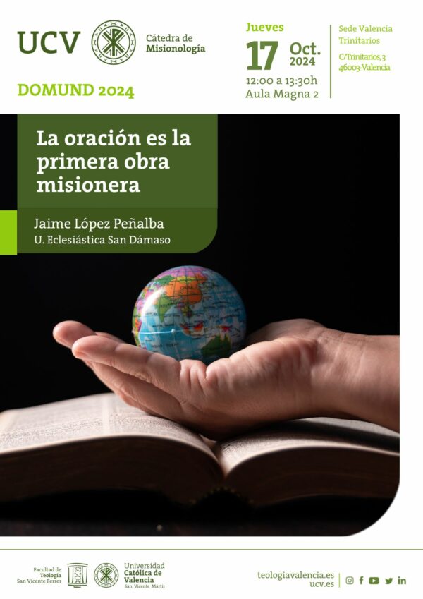 CATÓLICOS EN VALENCIA – Domund 2024: «La oración es la primera obra misionera»