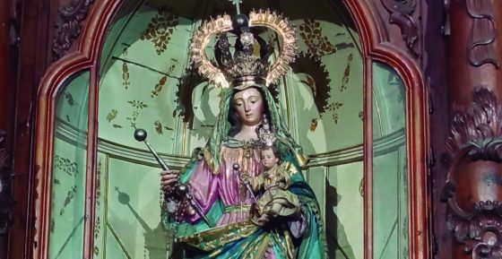 SEVILLA – Virgen del Rosario de la Parroquia de San Sebastián (Pedrera)