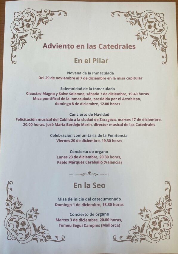 CATÓLICOS EN ZARAGOZA