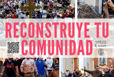 CATÓLICOS EN VALENCIA – Las colectas del Día de la Iglesia Diocesana este fin de semana serán destinadas íntegramente a los afectados por la DANA 