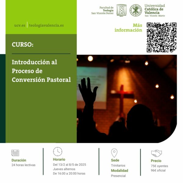 CATÓLICOS EN VALENCIA – Abiertas las inscripciones para la II edición del exitoso curso de introducción a la Conversión Pastoral