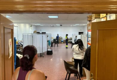 CATÓLICOS EN VALENCIA – Salones parroquiales en Aldaia, habilitados como consultorio médico