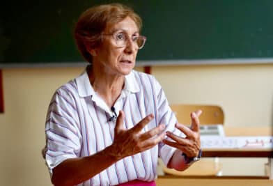 CATÓLICOS EN VALENCIA – Vicenta Rodríguez, secretaría autonómica de Escuelas Católicas CV: “Nuestras aulas se ensanchan al ritmo de la solidaridad”