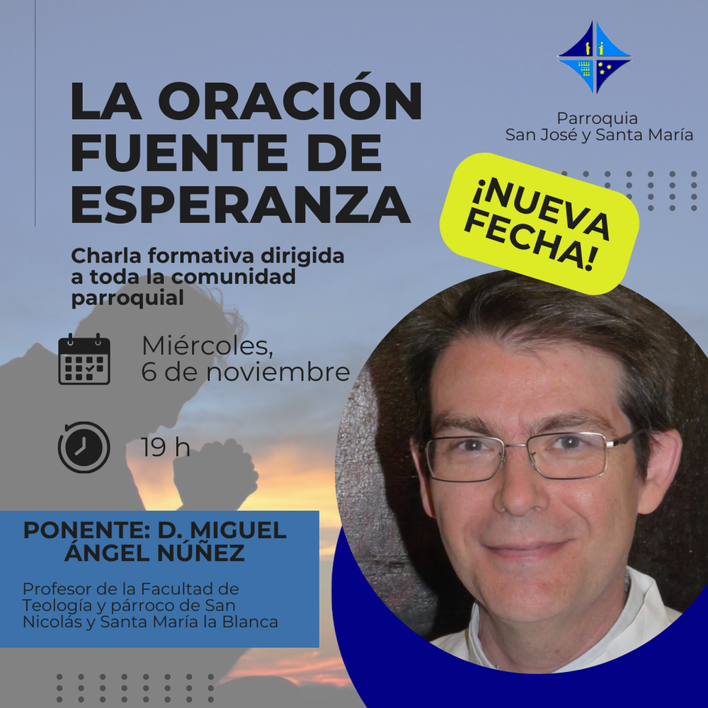 CATÓLICOS EN SEVILLA – Agenda parroquial del 4 al 10 de noviembre: Primera charla de formación del curso