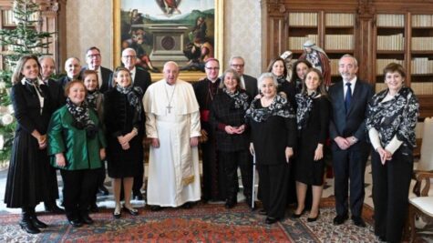 CATÓLICOS EN VALENCIA – El Papa Francisco recibe a una delegación de Manos Unidas