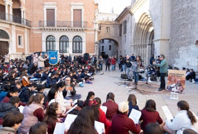 CATÓLICOS EN VALENCIA – Festival de villancicos por las calles del centro histórico, este lunes, con 1.500 alumnos de colegios públicos y concertados