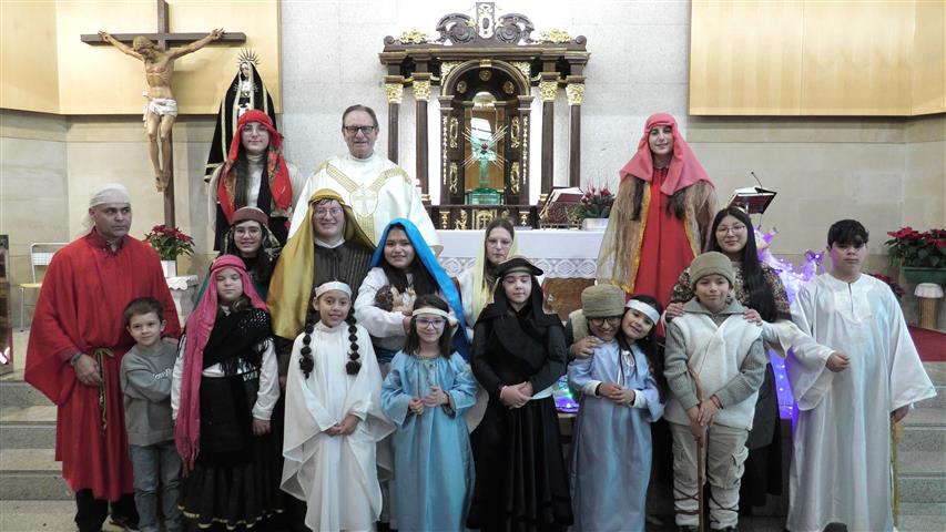 CATÓLICOS EN LA CORUÑA – Nacimiento Viviente el día de Navidad de 2024
