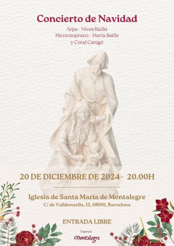 CATÓLICOS EN BARCELONA – Activitats en el temps d’Advent a Montalegre