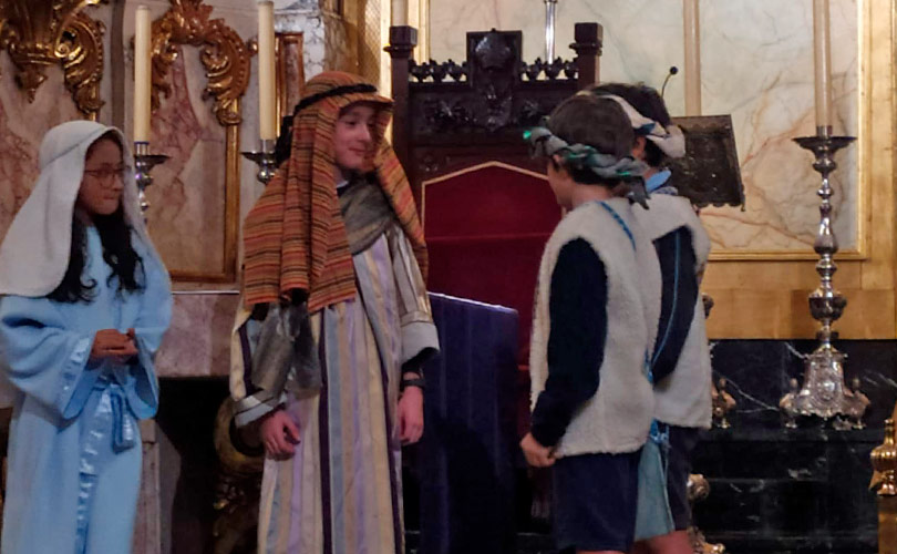 CATÓLICOS DE VIZCAYA – Celebración de Navidad en catequesis