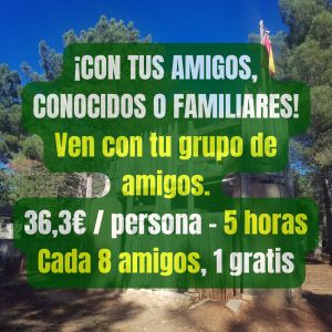 Reserva fecha para una partida con tus conocidos, amigos o familiares (Partidas privadas)