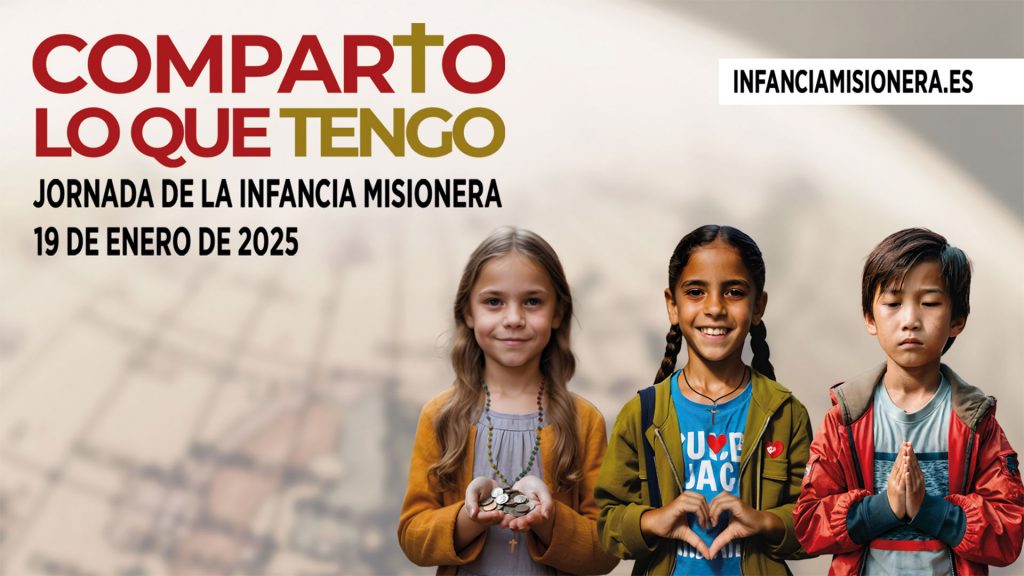 CATÓLICOS EN ÁVILA – “Comparto lo que tengo”. Infancia Misionera 2025