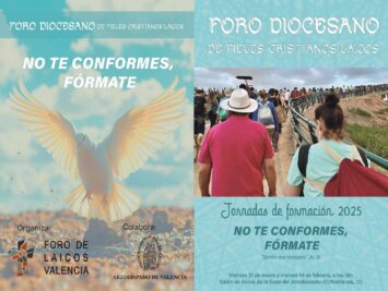 CATÓLICOS EN VALENCIA – Jornadas de Formación 2025 del Foro de Laicos