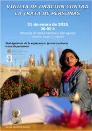 CATÓLICOS EN VALENCIA – Vigilia de oración contra la trata de personas, este viernes, en la parroquia de San Agustín de Valencia 