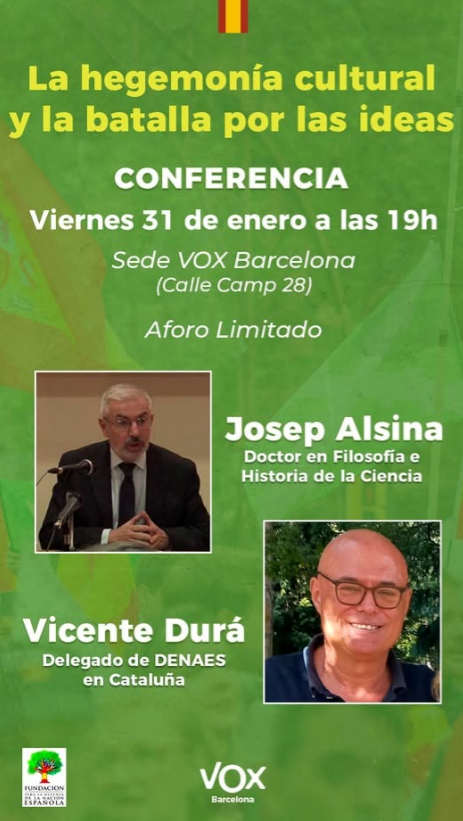 Tradicionalismo – Conferencia de Josep Alsina
