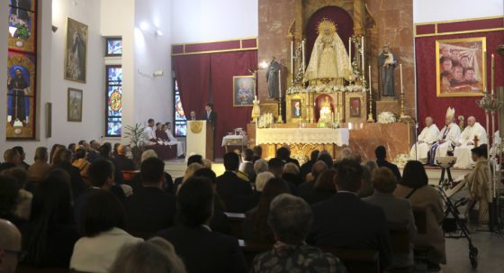 CATÓLICOS EN SEVILLA – El arzobispo preside la Eucaristía de acción de gracias por el L aniversario de la Virgen de los Desamparados de Alcosa