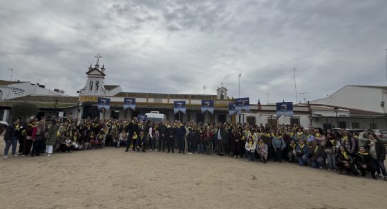 CATÓLICOS EN SEVILLA – Más de un centenar de profesores de Religión de la Archidiócesis de Sevilla peregrinan al Rocío por el Jubileo