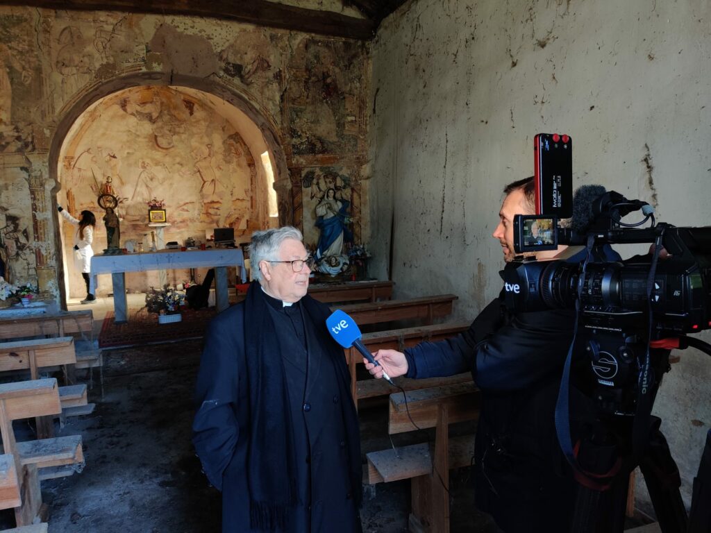 CATÓLICOS DE LUGO – Primeros avances en la restauración de la Iglesia de Santo Estevo de Pusada