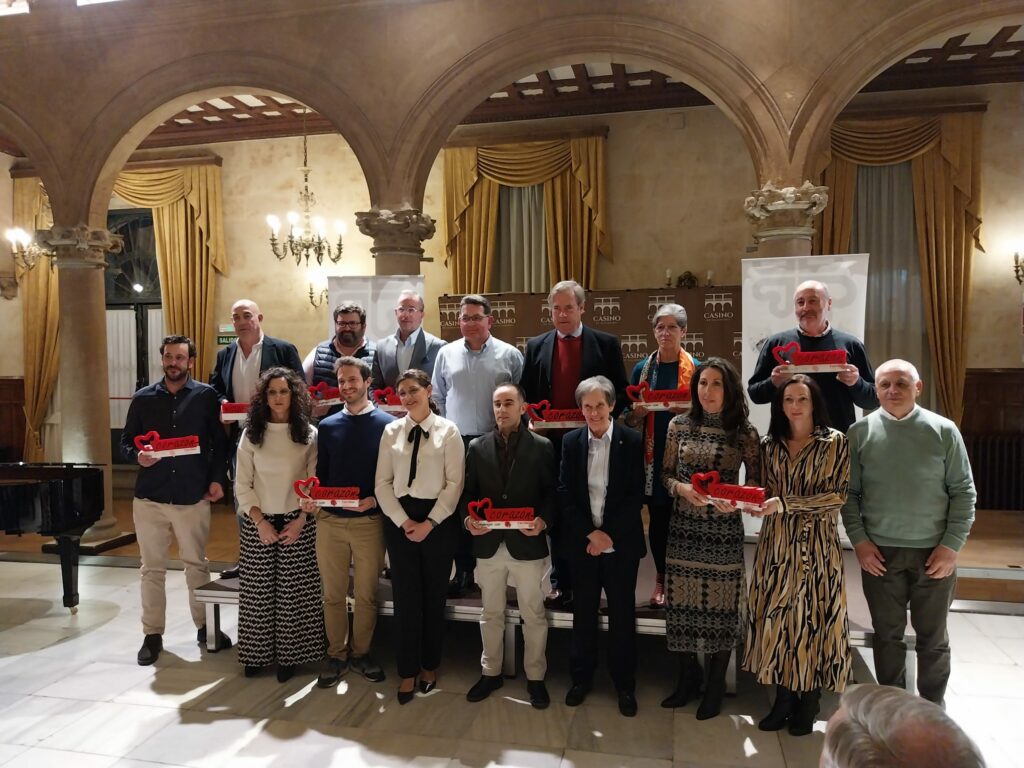 CATÓLICOS EN SALAMANCA – La Casa de la Iglesia, reconocida en el acto “Empresas con corazón” de Cáritas diocesana