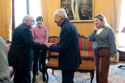 CATÓLICOS EN VALENCIA – El Arzobispo recibe a representantes de Cáritas Española que visitan zonas afectadas por la DANA 