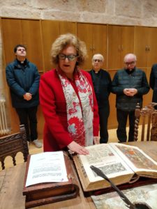 CATÓLICOS EN SALAMANCA – Lourdes García asume el cargo de notaria actuaria adjunta del Tribunal Eclesiástico