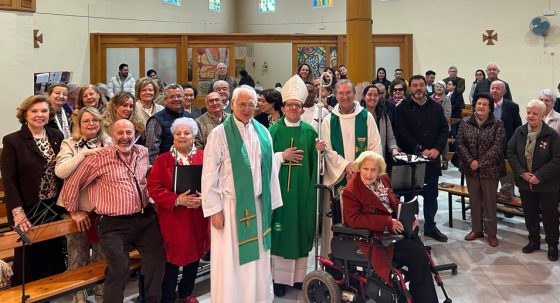 CATÓLICOS EN SEVILLA – Monseñor Valdivia pide a la Parroquia Ntra. Sra. de la Salud, de Sevilla, “seguir unidos y trabajando por los desfavorecidos”