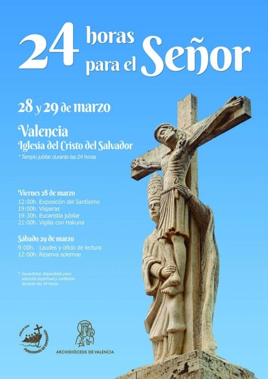 CATÓLICOS EN VALENCIA – La Real Iglesia de El Salvador acoge las «24 horas para el Señor», dentro del Año Jubilar