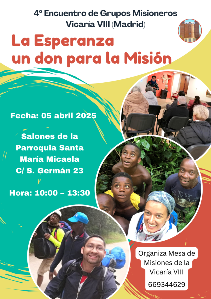 CATÓLICOS EN MADRID – Cuarto encuentro de grupos misioneros de la Vicaría VIII