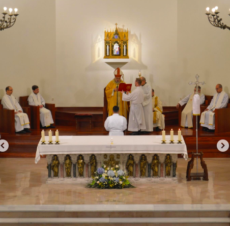 CATÓLICOS DE ASTURIAS – Rito de Admisión a Sagradas Órdenes de Mario José Yépez Miranda