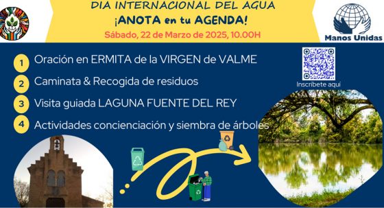 CATÓLICOS EN SEVILLA – Manos Unidas Sevilla celebra el Día del Agua con un ecopaseo