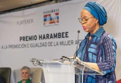 CATÓLICOS EN VALENCIA – La profesora y economista nigeriana Enase Okonedo, Premio Harambee 2025 a la Promoción e Igualdad de la Mujer Africana