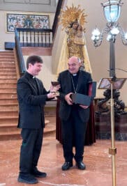 CATÓLICOS EN VALENCIA – El Arzobispo recibe al valenciano Diego Ramón Sarrió Cucarella, nuevo Obispo en Argelia