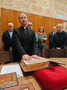 CATÓLICOS EN SALAMANCA – El sacerdote Isidoro Crespo toma posesión como nuevo juez del Tribunal diocesano