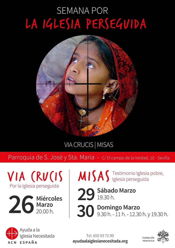 CATÓLICOS EN SEVILLA – Nuestra Parroquia con los cristianos perseguidos