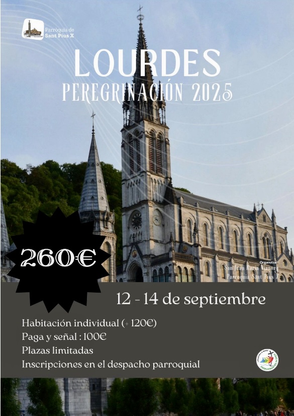 CATÓLICOS EN BARCELONA – Pelegrinatge a Lourdes