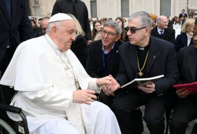 CATÓLICOS EN VALENCIA – Testimonio con el Papa Francisco, tras el encuentro Nacional de las Cofradías de la Minerva de España en Roma