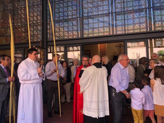 CATÓLICOS EN SEVILLA – Canal Sur TV retransmitirá la misa del Domingo de Ramos del 13 de abril desde la Parroquia San Juan Pablo II