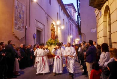 CATÓLICOS EN VALENCIA – Este Jueves Santo, procesión del Santísimo Cristo de las Penas, la Virgen María y San Juan Evangelista