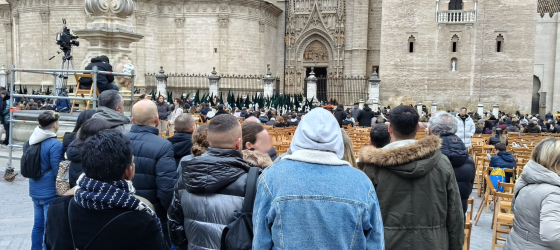 CATÓLICOS EN SEVILLA – Privados de libertad participaron en la Semana Santa de Sevilla