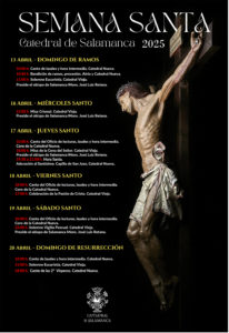 CATÓLICOS EN SALAMANCA – El obispo presidirá la Cena del Señor y la Vigilia Pascual en la Catedral