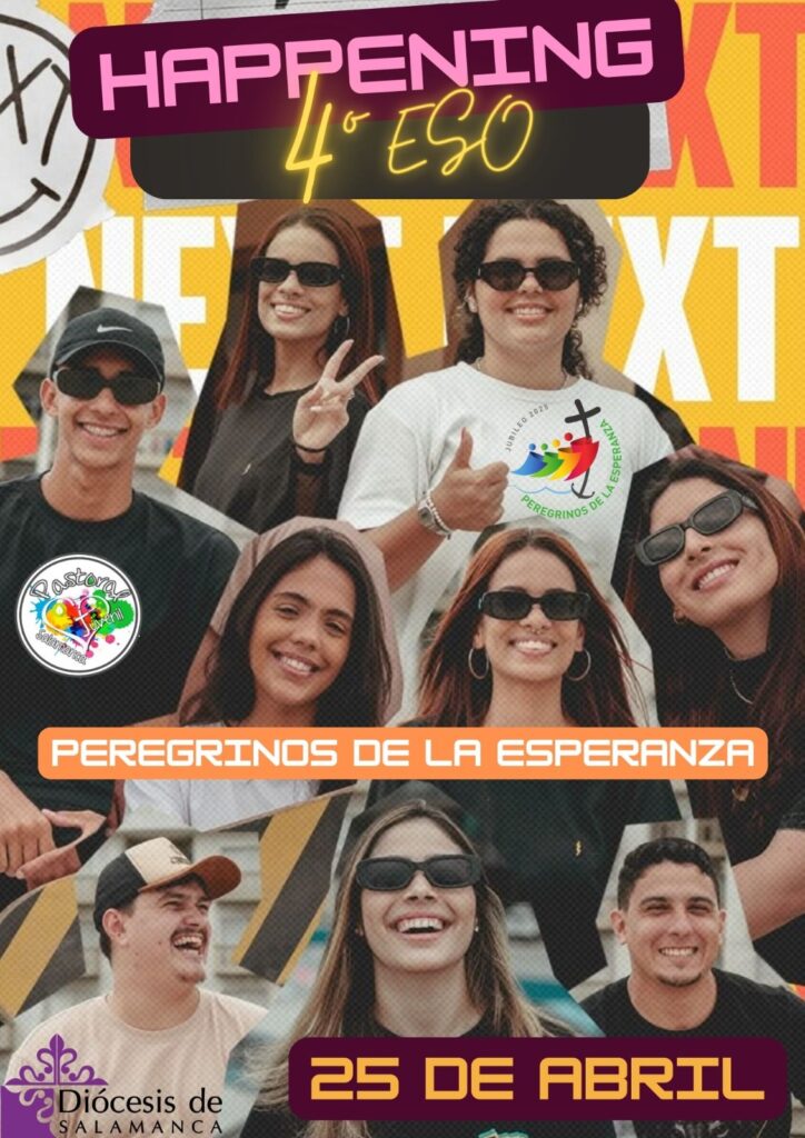 CATÓLICOS EN SALAMANCA – Más de 500 jóvenes participarán en el Happening del Jubileo organizado por Pastoral Juvenil