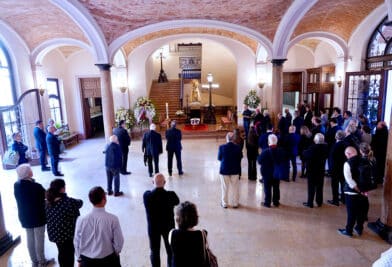 CATÓLICOS EN VALENCIA – Capilla Ardiente de mons. Esteban Escudero, en el Palacio Arzobispal