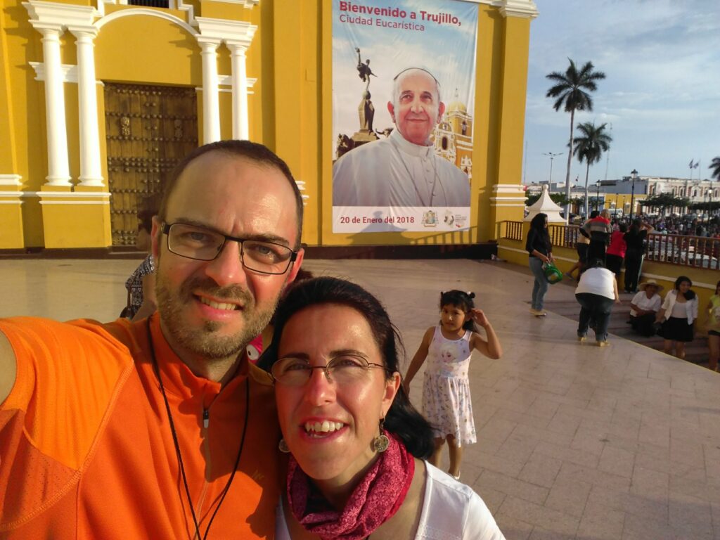 CATÓLICOS EN MADRID – Manuel Cuervo, delegado episcopal de Misiones, en la despedida del Papa Francisco