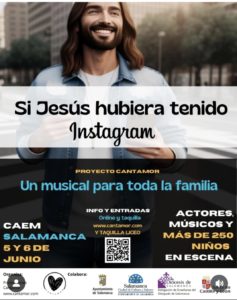 CATÓLICOS EN SALAMANCA – “Si Jesús hubiera tenido Instagram, lo habría llenado de amor, ternura y verdad”