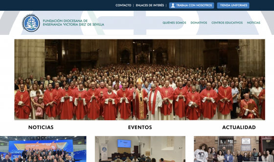 CATÓLICOS EN SEVILLA – La Fundación de Enseñanza Victoria Díez asume la titularidad de los colegios sevillanos «Corazón de Jesús» y «María Madre De la Iglesia»