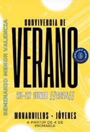 CATÓLICOS EN VALENCIA – Convivencia de verano para monaguillos, del 23 al 27 de junio, en el Seminario Menor de Xàtiva
