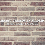 JUEGO AIRSOFT CAMPOS EN MADRID – sabado tarde/noche 12/07/25