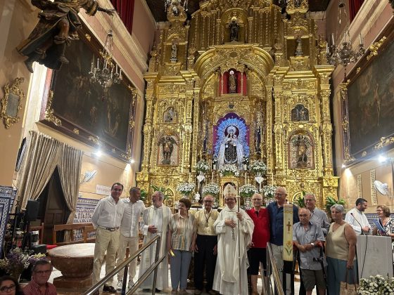 CATÓLICOS EN SEVILLA – Medalla Pro Ecclesia Hispalense a Manuel Manaute, feligrés de la Parroquia de Nuestra Señora de la Victoria, de Arahal