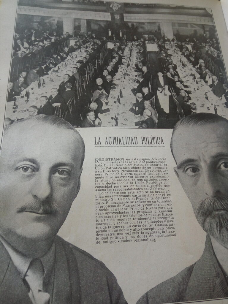 Tradicionalismo – La entusiasta colaboración de la industria catalana con Primo de Rivera