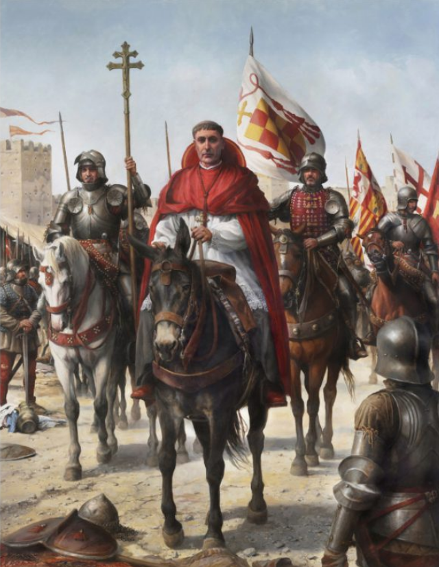 Tradicionalismo – Obispos cruzados españoles. Gonzalo de Zúñiga, obispo de Jaén. Siglo XV