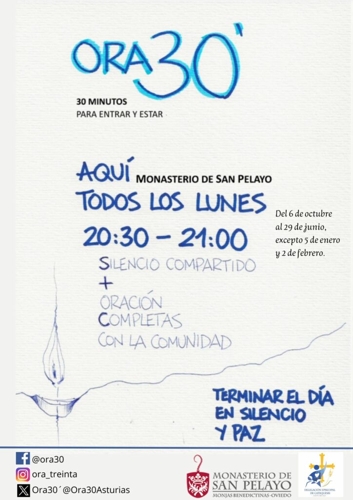 CATÓLICOS DE ASTURIAS – Ora 30′ cumple una década